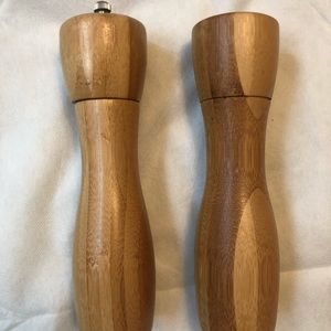 Wood Core salt and pepper grinders